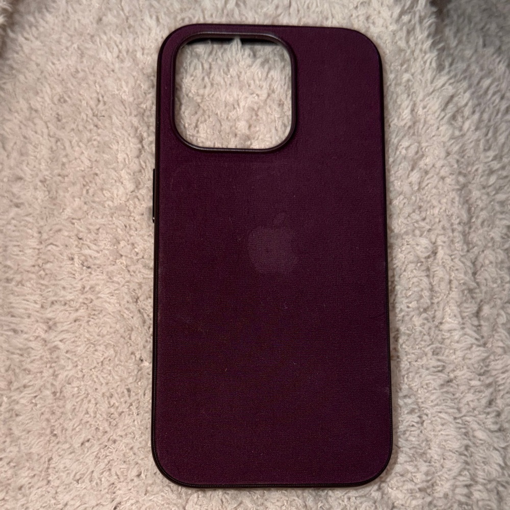 Apple Deep Purple iPhone Case